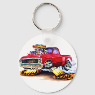 Porte-clés Camion 1970-72 de rouge de Chevy C10