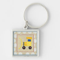 Camion Bulldozer Jaune par Chariklia Zarris