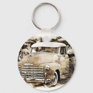 Porte-clés Camion Chevy Chevrolet Classique