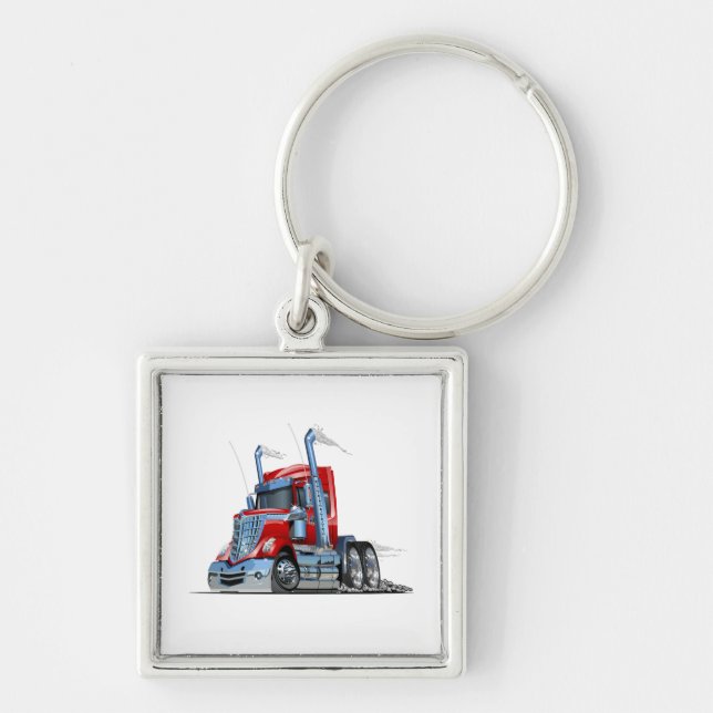 Porte-clés Camion de dessin (Devant)