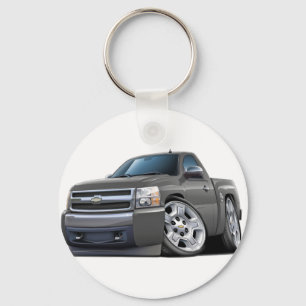 Porte-clés Camion de gris de Chevy Silverado