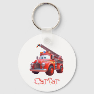 Porte-clés Camion de pompiers mignon