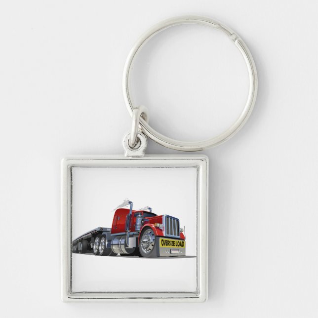 Porte-clés Camion semi-caricature (Devant)