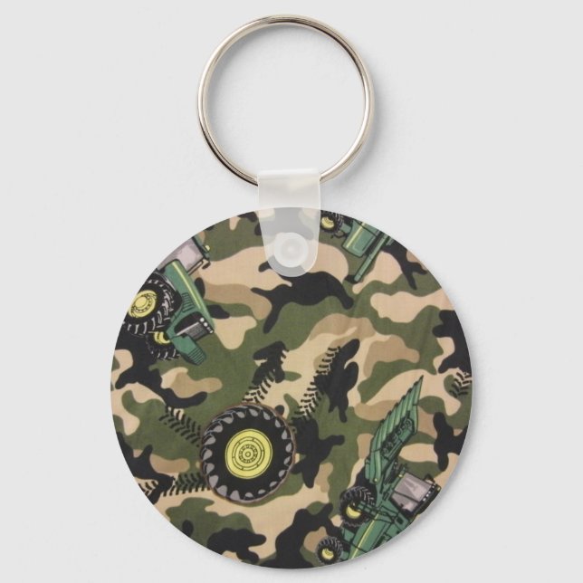 Porte-clés Camo & Tracteurs (Recto)