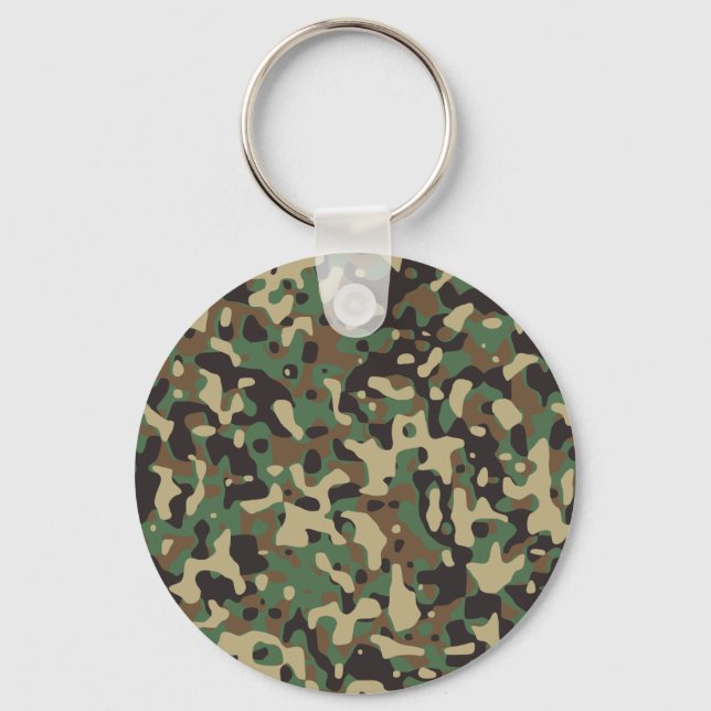 Porte-clés Camouflage de l'armée (Recto)