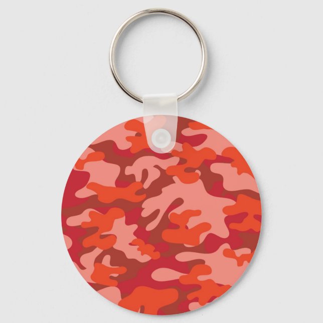 Porte-clés Camouflage rouge (Recto)
