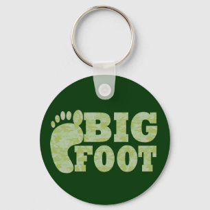Porte-clés Camouflage vert Texte Bigfoot