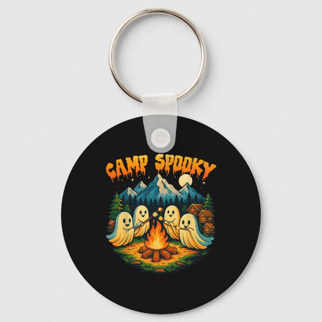 Porte-clés Camp Éffrayant Summerween Été Halloween mignon Fan (Recto)