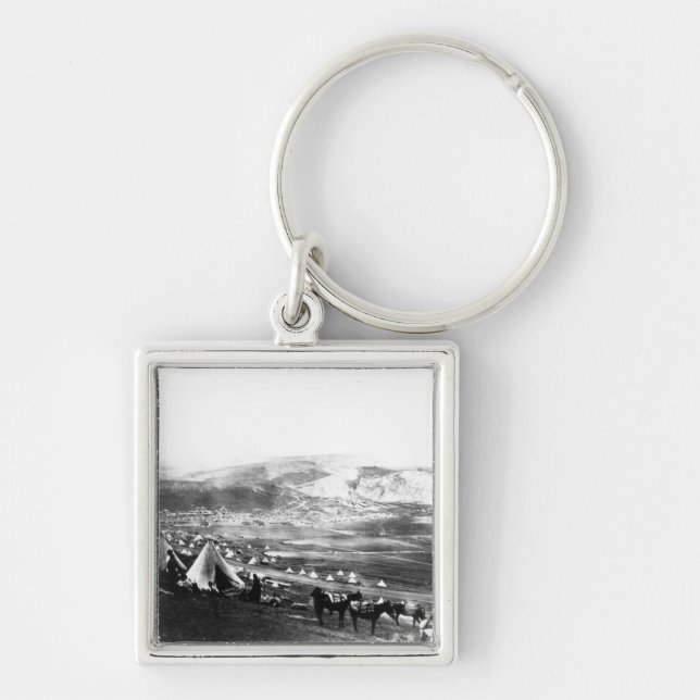 Porte-clés Campement allié, Crimée, c.1855 (Devant)
