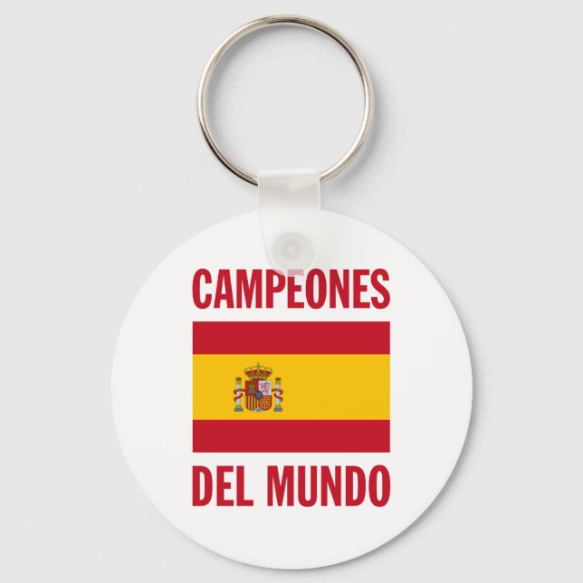PORTE-CLÉS CAMPEONES DEL MUNDO (Recto)