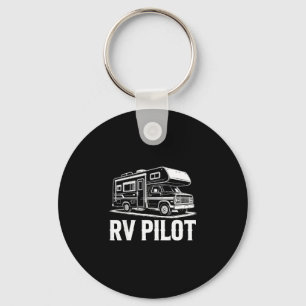 Porte-clés Camping-car camping camping-car pilote road trip a
