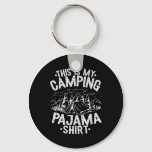 Porte-clés Camping drôle Randonnée heureuse Dehors C'est mon