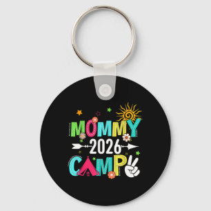 Porte-clés Camping Maman 2026 Vacances Familiales Camping d'É