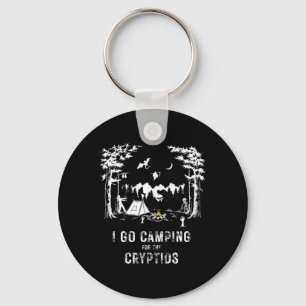 Porte-clés Camping pour les cryptides Bigfoot Mothman Alien S