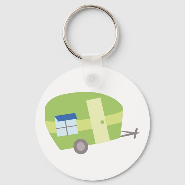 Porte-clés Camping Trailer (Recto)