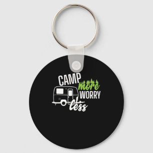 Porte-clés Camping Worry Less