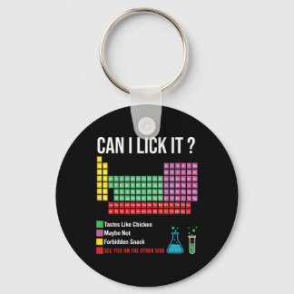 Porte-clés Can I Lick It Periodic Table Chart Science Teacher