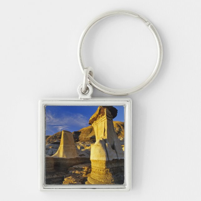 Porte-clés Canada, Alberta, Drumheller. Hoodoos. (Devant)