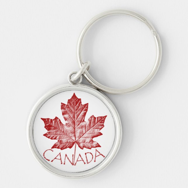 Porte-clés Canada Flag Souvenir Key Chain & Canada Maple Leaf (Devant)