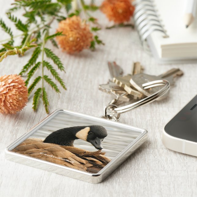 Porte-clés Canada Goose on the Lake (Côté)