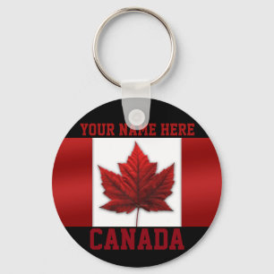 Porte-clés Canada Key Chain Personalized Canada Keychain