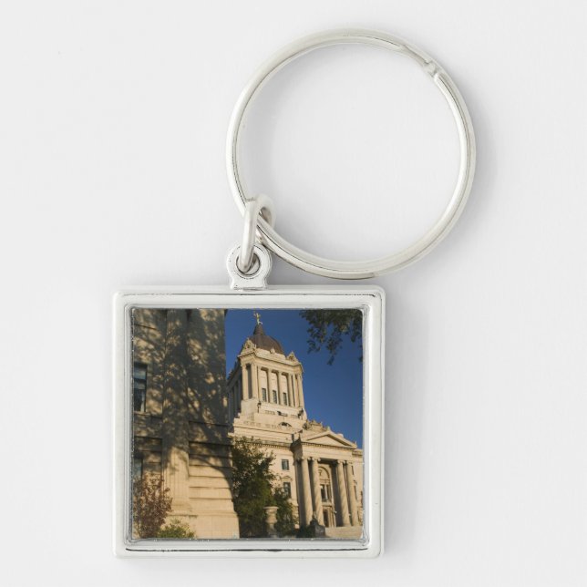 Porte-clés Canada, Manitoba, Winnipeg : bâtiment législatif d (Devant)