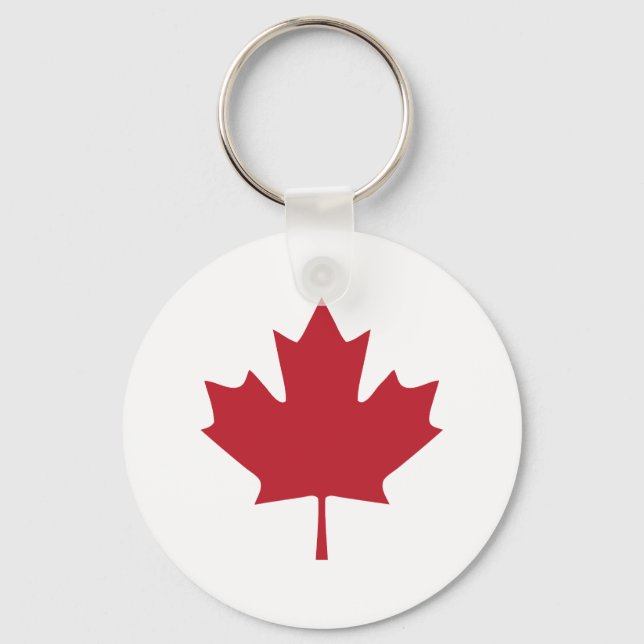Porte-clés Canada Maple Leaf Keychain (Recto)
