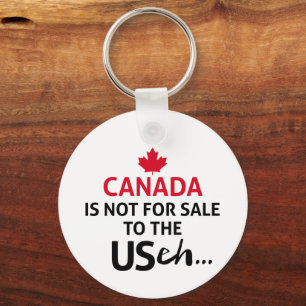 Porte-clés CANADA n'est pas à vendre aux États-Unis eh Funny