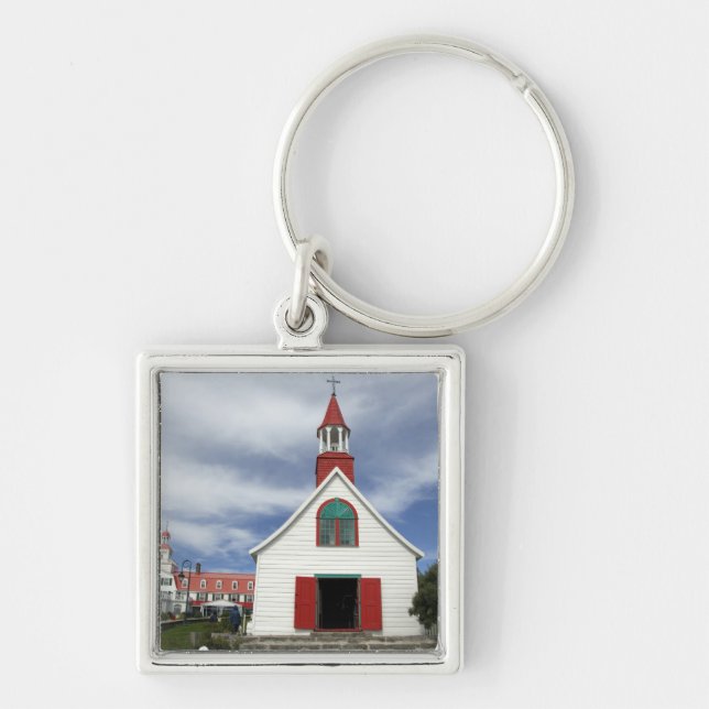 Porte-clés Canada,  Québec,  Tadoussac. Petite Chapelle, (Devant)
