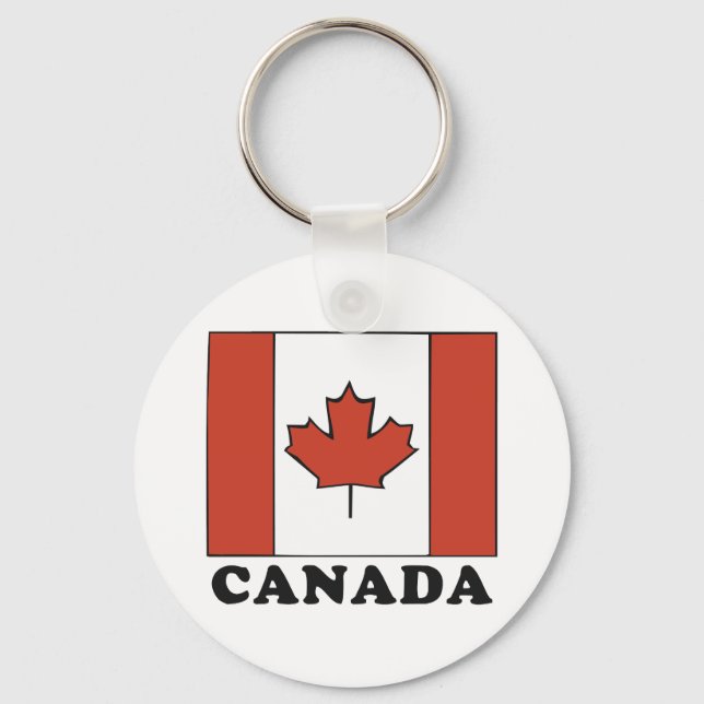 Porte-clés Canadian Flag (Recto)