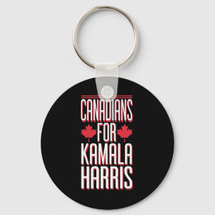 Porte-clés Canadiens Pour Kamala Harris Pro America Election