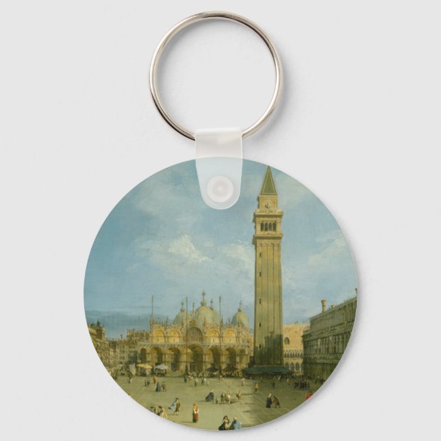 Porte-clés Canaletto | Piazza San Marco (Recto)
