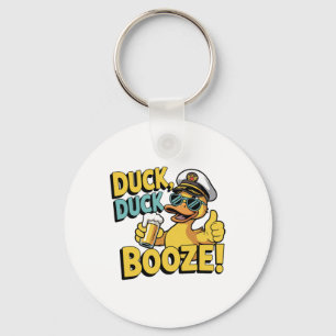 Porte-clés Canard Canard Boisson Drôle Croisière Famille Croi