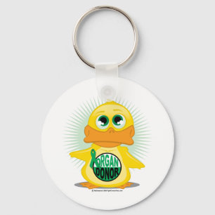 Porte-clés Canard de donateur d'organe
