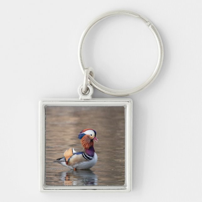 Porte-clés Canard mandarin (Devant)