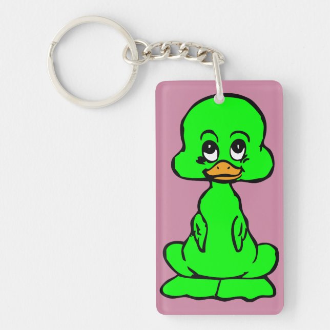 Porte-clés Canard vert (Devant)