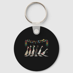 Porte-clés Canards de Noël