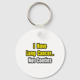 Porte-clés Cancer du poumon...Pas des cotés