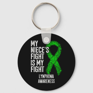 Porte-clés Cancer du Sang La lutte de ma nièce est ma lutte L