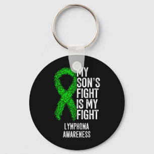Porte-clés Cancer du Sang La lutte de mon fils est ma lutte L