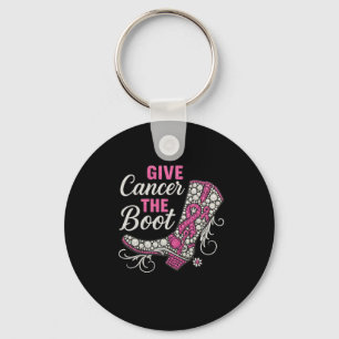 Porte-clés Cancer du sein Cowgirl Texas Southern Give Cancer