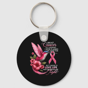Porte-clés Cancer Du Sein Le Cancer Du Sein Est Un Voyage Que