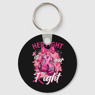 Porte-clés Cancer du sein Sa lutte est notre combat cancer du