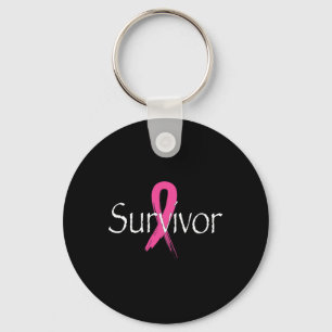 Porte-clés Cancer du sein Survivant Mois de sensibilisation a