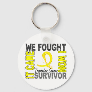 Porte-clés Cancer du testicule du survivant 5