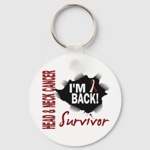 Porte-clés Cancer principal de cou du survivant 7
