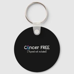 Porte-clés Cancer Sans Thyroïde Cancer Support Ruban