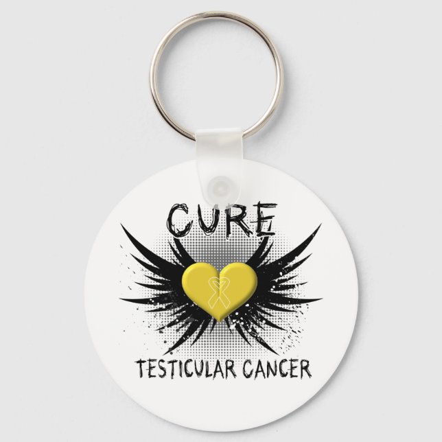 Porte-clés Cancer Testiculaire Cure (Recto)