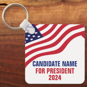 Porte-clés Candidat politique personnalisé Campagne électoral