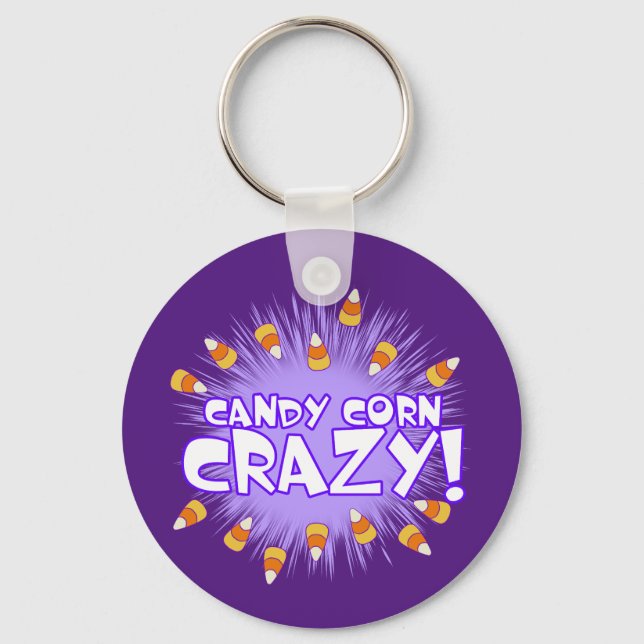 Porte-clés Candy Corn CRAZY ! (Recto)